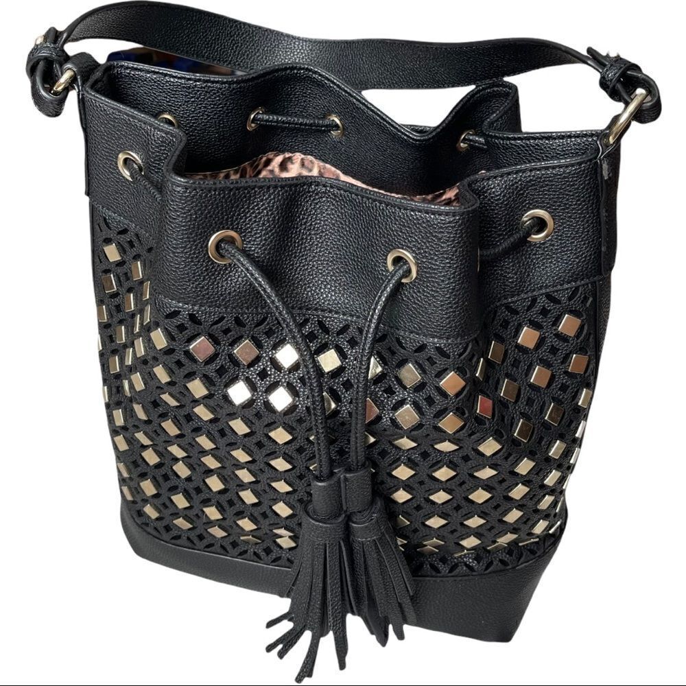 No brand Name Drawstring LARGE Bucket Bag - Picture 5 of 14